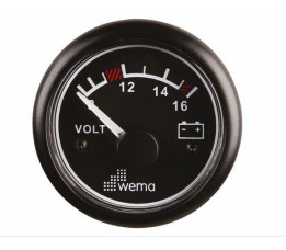 WEMA TANKMETER VUILWATER ZWART